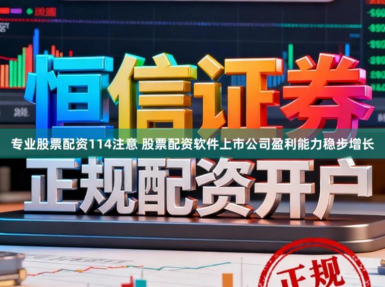 专业股票配资114注意 股票配资软件上市公司盈利能力稳步增长