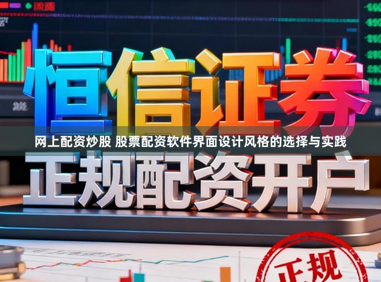 网上配资炒股 股票配资软件界面设计风格的选择与实践